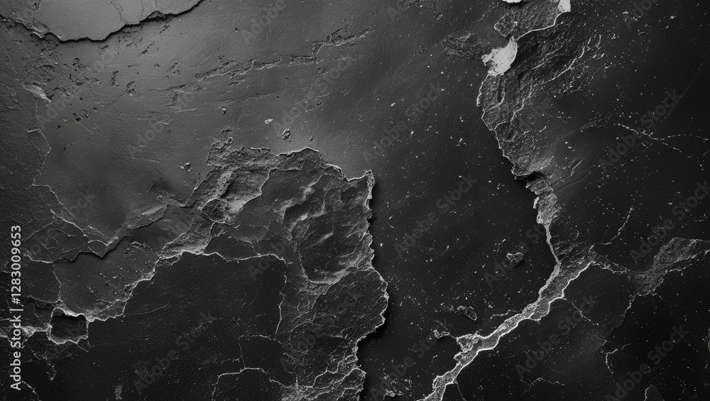 Poster dark monochrome textured background with a grunge effect ideal for design projects and creative appl