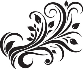 abstract floral design