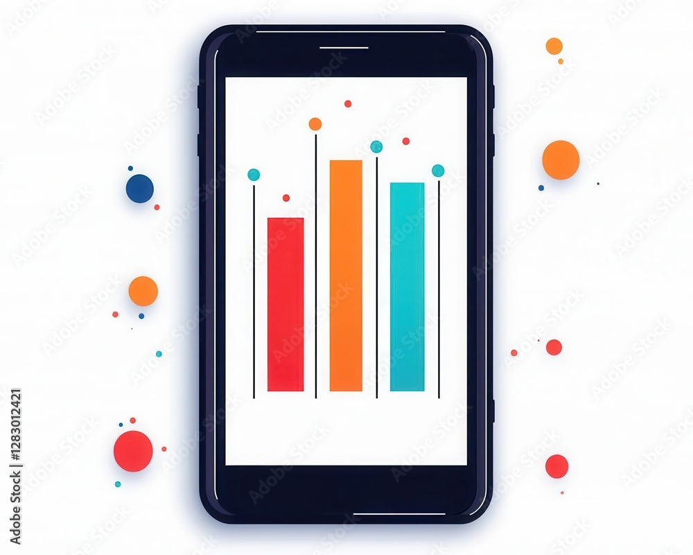 Aufkleber digital marketing analytics personalization. smart analytics platform tracking customer behavior to 