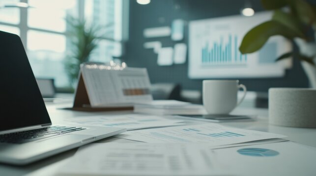 Government spending analysis in a corporate office. Featuring fiscal transparency and budget tracking