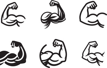set of hand drawn vector icons of people