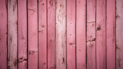 Textured wooden planks painted in light pink color with visible imperfections and natural wood grain details