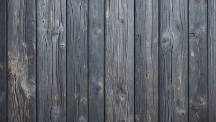 Obraz premium Dark weathered wooden planks background with visible knots and grain patterns in a textured arrangement