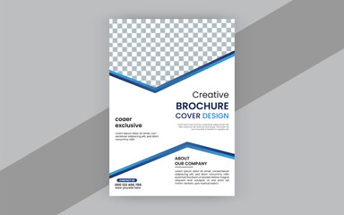 Corporate Brochure cover design template