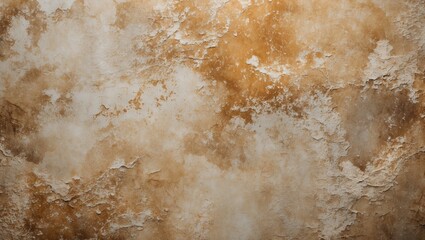 Textured abstract background with warm tones of beige and brown showcasing a weathered and aged appearance. Suitable for various design applications.