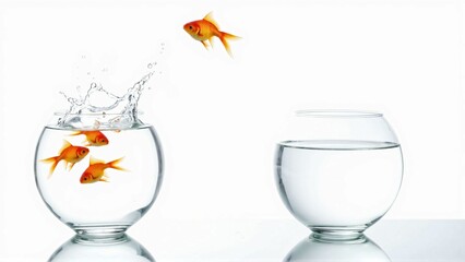 Goldfish Jumping from a Crowded Bowl to an Open Space &ndash; A Concept of Freedom and New Opportunities