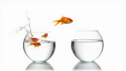 Goldfish Jumping from a Crowded Bowl to an Open Space &ndash; A Concept of Freedom and New Opportunities