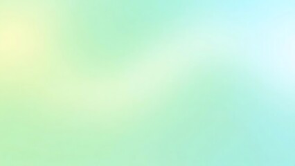 Abstract Pastel Green and Yellow Gradient Background