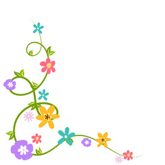 Spring Flower Corner