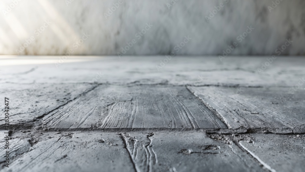 Aufkleber cement floor texture with subtle lighting ideal for backgrounds in design projects and architectural