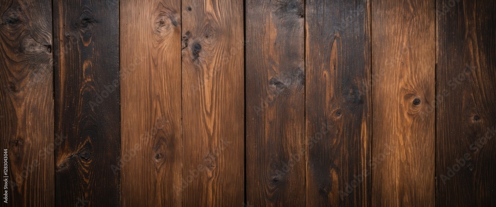 Poster rich brown wood texture background ideal for rustic designs and natural themes. perfect for adding w