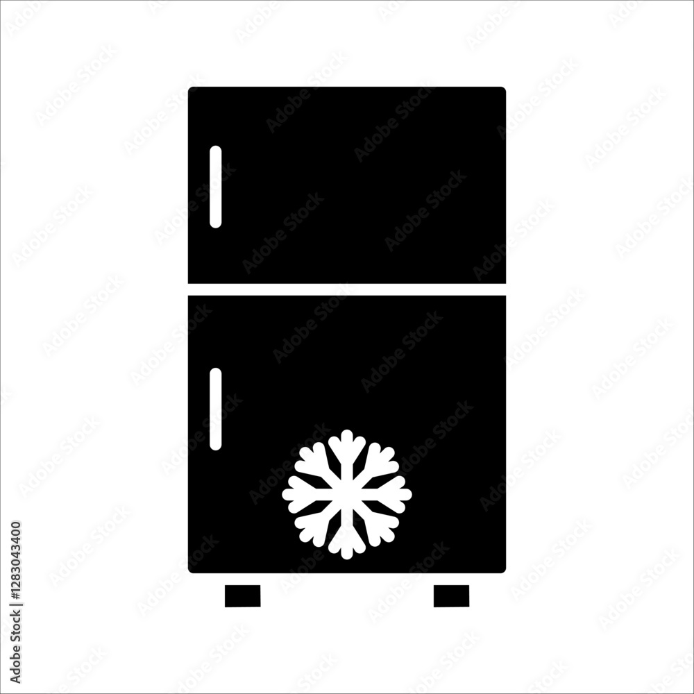 Poster fridge icons set. for mobile concept and web design on white background