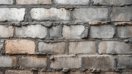 Fototapeta premium Cement wall backdrop with textured surfaces in gray and beige tones ideal for industrial or architectural design concepts