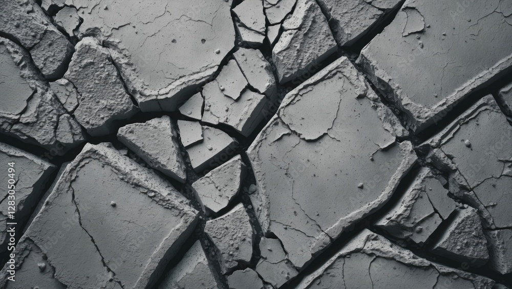 Poster cracked cement texture surface for grungy backgrounds suitable for design and architectural projects