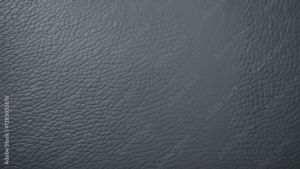 Aufkleber textured dark grey leather background with a smooth finish and intricate surface patterns