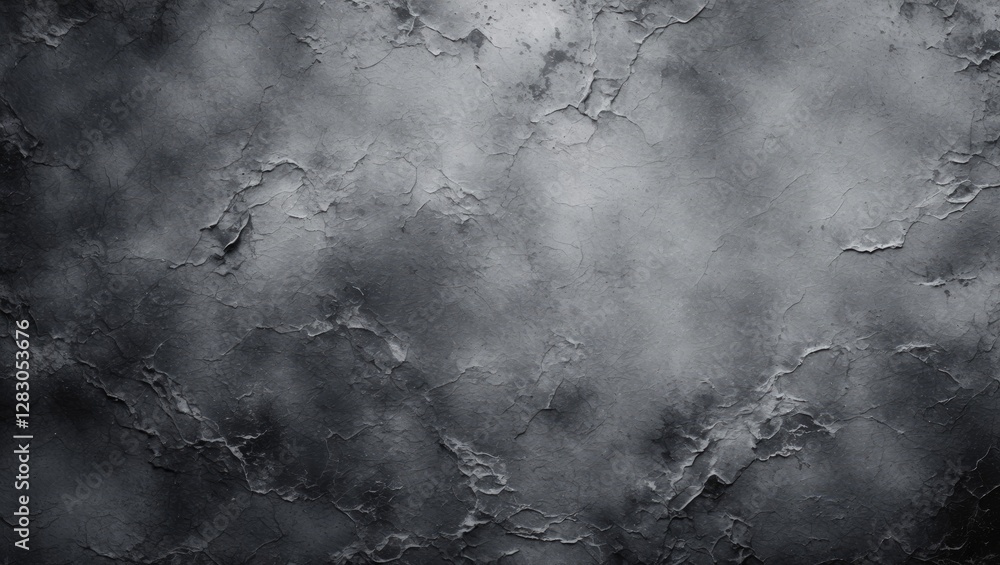 Aufkleber textured gray concrete wall with uneven surface and subtle variations in tone and color