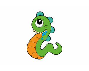 funny cartoon snake
