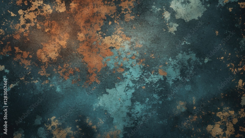 Poster textured grunge background with vibrant colors and high resolution suitable for abstract designs and