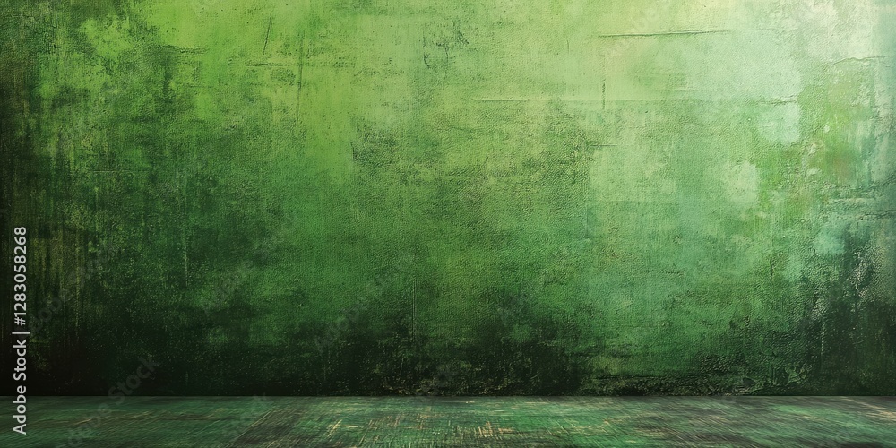 Aufkleber textured green canvas backdrop with rich hues and subtle variations, evoking depth and warmth, ideal