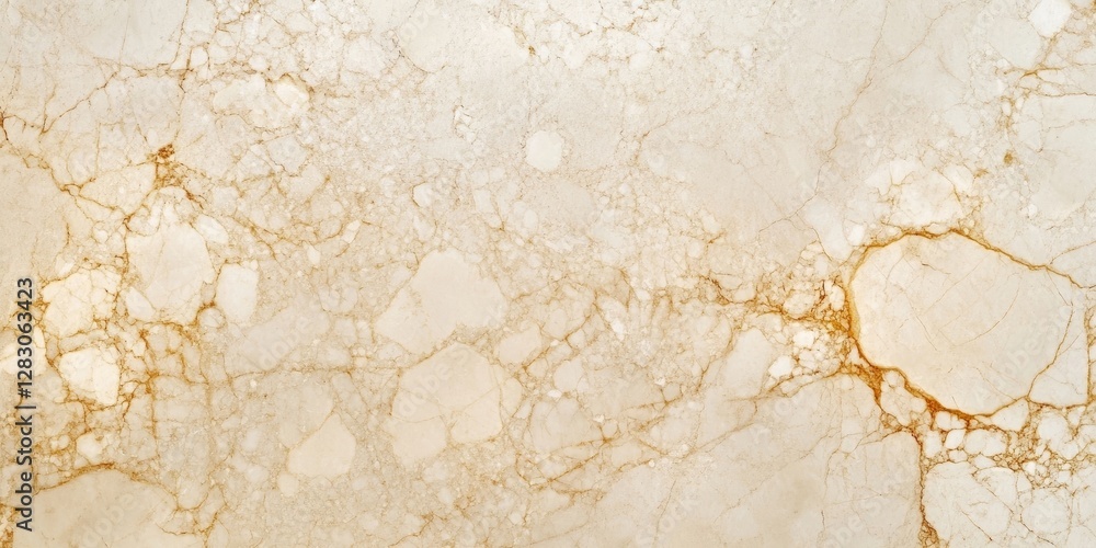 Leinwandbilder Light beige marble background with subtle veining in cream and gold tones creating an elegant and luxurious texture for design projects.
