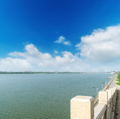 Nanchang qingshan Lake in China
