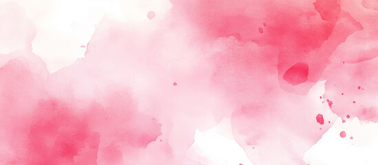 pink watercolor banner background, Ai generated images