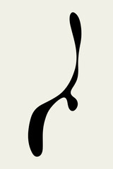 Minimalist Modern Wall Art Print Poster. Printable Poster Wall Decoration. Simple Line Poster Wall Decor, trend, modern, perfect for design in the living room, bedroom, kitchen, office