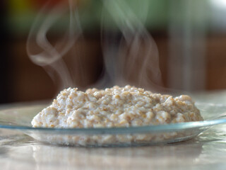 close up of sugar on wooden table