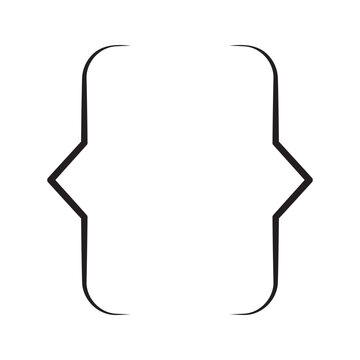 code brackets icon. Thin, Light Regular And Bold style design isolated on white background
