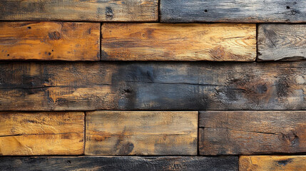 Wood background showcasing rough, untreated pine planks for a rustic vibe