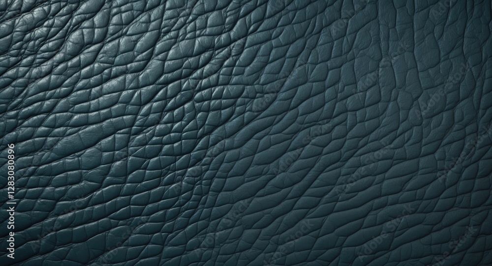 Aufkleber Dark gray leather texture closeup showcasing intricate details and natural patterns suitable for background use in design projects.