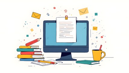 Inspiration space for efficient office work