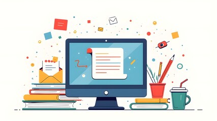 Inspiration space for efficient office work