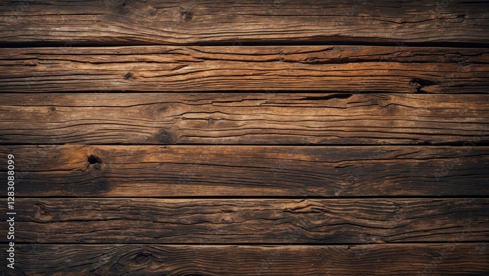 Poster textured wooden surface with brown planks and natural grain patterns suitable for backgrounds or des