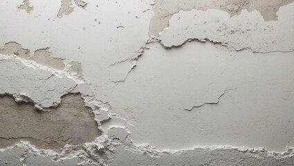 grunge plaster wall texture with peeling paint and rough surface details suitable for backgrounds or design projects
