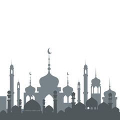 Islamic Mosque Silhouette