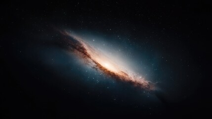 Fototapeta premium Spiral Galaxy in Deep Space (6)