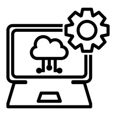 Obraz premium IT Service Icon