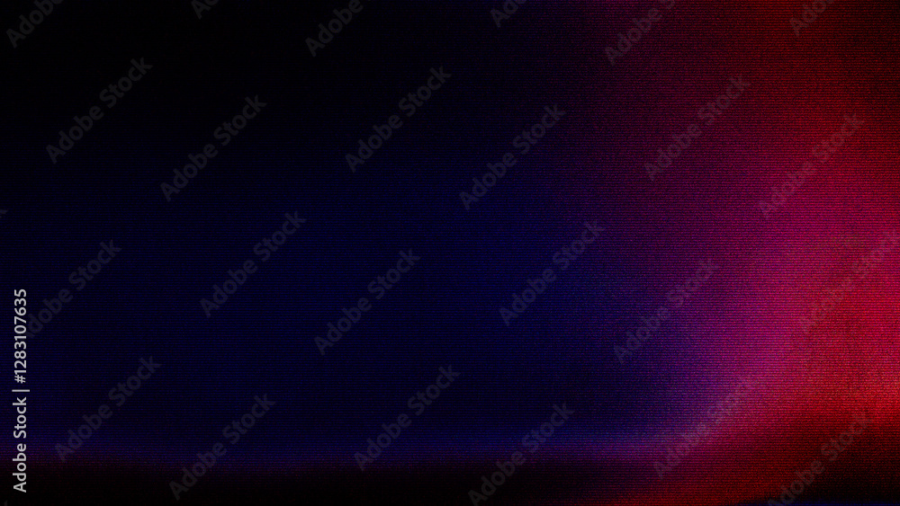Wall mural digital grain texture overlay effect. visual video effects stripes background, glitch noise static t