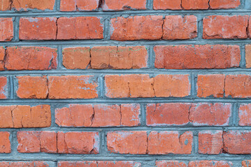Brown brickwall as a texture