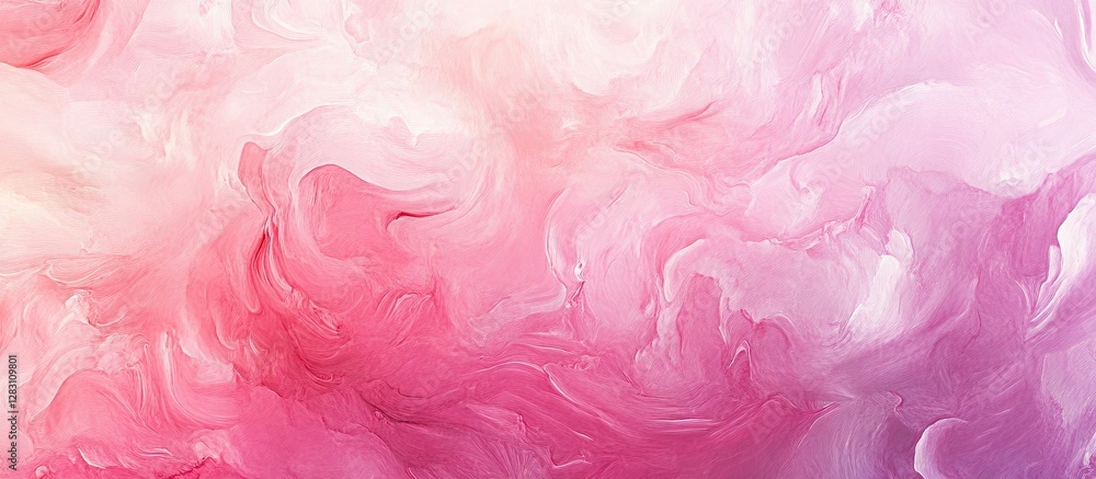 Poster soft pink and white fluid abstract background with smooth swirls and gradients creating a dreamy and