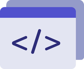 Source Code Page Flat Icon