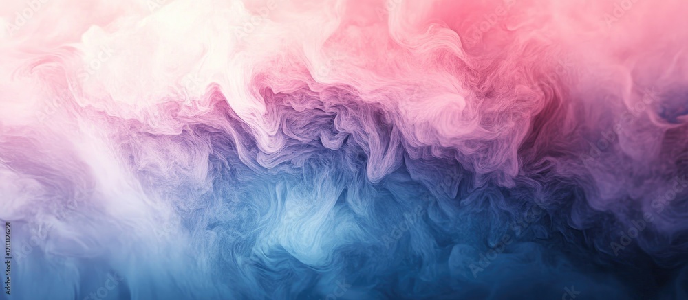 Leinwandbilder abstract minimalist background with soft blur effect in gradient shades of pink at the top transitio