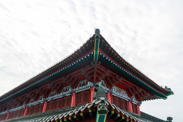 Old building of Nanjing China Confucius Temple