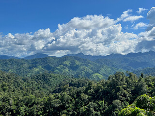 Obraz premium The beautiful view of mountain rang 