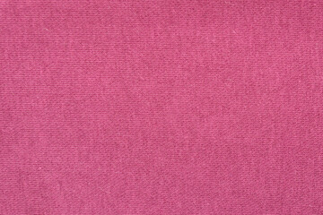 Pink fleece fabric as texture, background