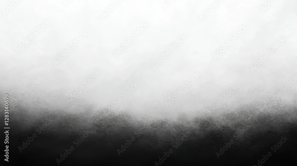 Poster black and white smooth gradient background or texture background