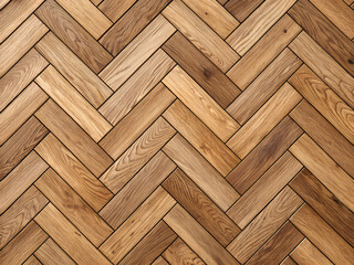Wooden texture background shows off perfect symmetrical and seamless herringbone pattern, creating calming and natural visual appeal