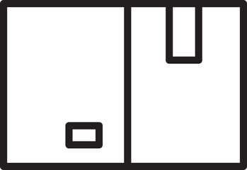 Box Delivery Outline Icon