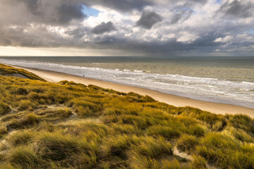 La plage et les dunes entre Quend-Plage et la Baie de Somme